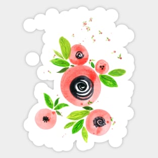 Poppies Sticker